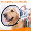 ZXUPOI 1 Collar for Pets Plastic Elizabethan Plastic Elizabethan Collar
