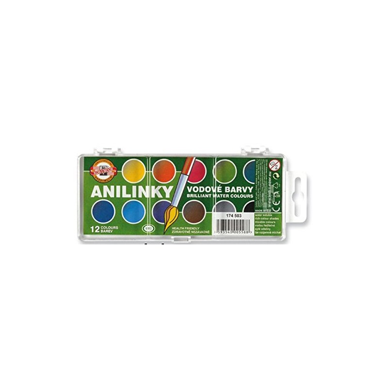 KOH - I - NOOR Anilinky 12 Colour, XKC174503