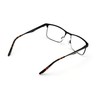 Men Rectangular Stainless Steel Glasses Frame/w Anti Blue Ray Lens