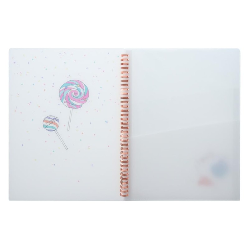 Sunstar Stationery S2137470 File Ring Pocket Party Time Candy