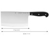 WMF Spitzenklasse Plus Chinesisches Hackmesser 30 cm, Made in Germany,