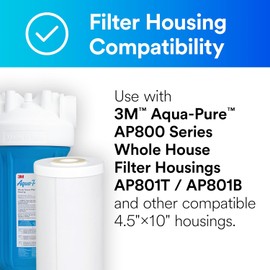 Aqua-Pure Whole House Large Dia. Replacement Filter, Model AP817