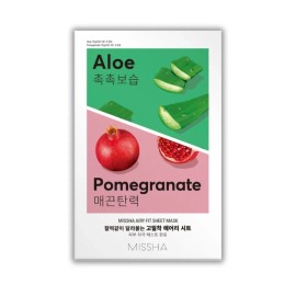 MISSHA  Airy Fit Sheet Mask Aloe & Pomegranate  10ea/US Seller