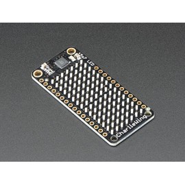 Adafruit 15x7 CharliePlex LED Matrix Display FeatherWing Yellow