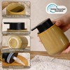 Autumnlife Ceramic Soap Dispenser - 12 oz Refillable Hand Lotion