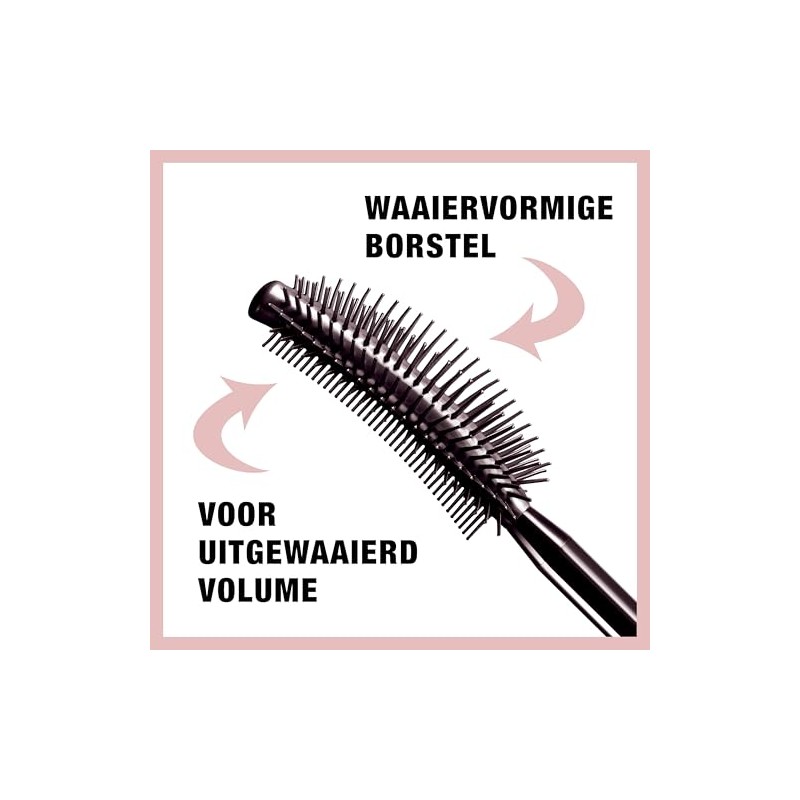 Maybelline Mascara Lash Sensational Lavable, Very Black, 9 gr