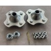 2PCS Rear Left Right Wheel Hubs 42410-HM5-930 with 10 Nuts