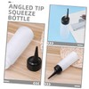 VICASKY Hair Dye Applicator Bottles 4pcs Angled Tip Mixing Bottles
