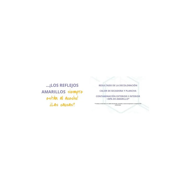 Shampoo Anti-amarillo Silver Yellow Rubio Frios Grises 500ml