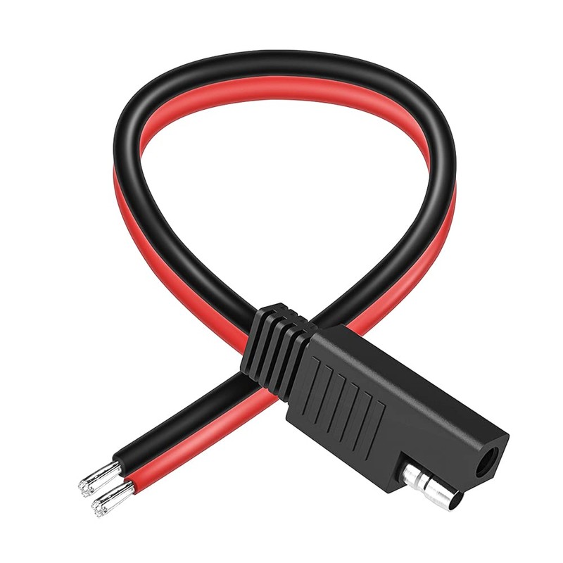 ELECTOP - Cable de extensión de conector SAE, enchufe de