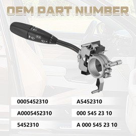 Uenopedin MJ Steering Column Switch Indicator Switch Fits for C-Class Saloon Coupe W203 CL203 S203 CLK Coupe Convertible C209 A209 2000-2011, Part# 0005452310