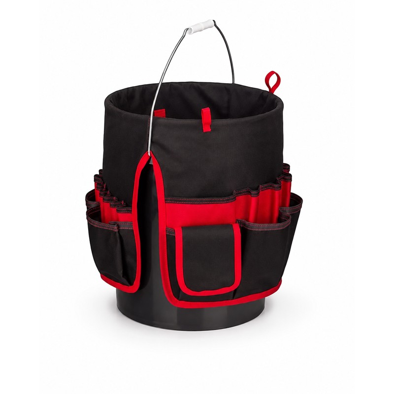 Bucket Tool Organizer for 3.5–5 Gallon Buckets – Heavy-Duty Multi-Pocket