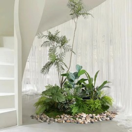 Natural River Rocks & Pebbles for Landscaping, Gardens, Aquariums & Indoor Plants – 2-4cm Decorative Garden Stones, High-Quality Durable Rocks 2lb/5lb/10lb