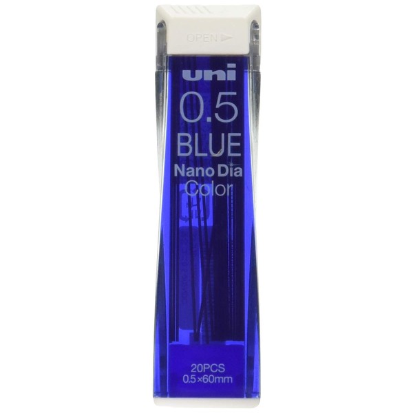 Uni Color Mechanical Pencil 0.5mm Lead, Nanodia, Blue, 0.5mm Lead.5 Mm [Blue] Core 202NDC. 33