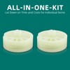 AUTOKAY Left Rear & Right Rear Window Regulator Sprockets Spools