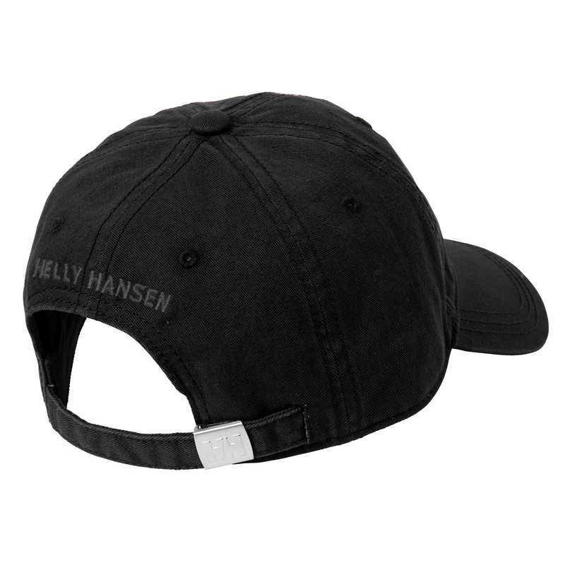 Helly-Hansen womens Hh Logo baseball caps, 990 Black