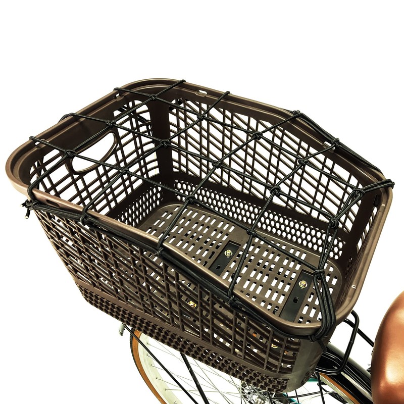 Bicycle Basket Cover Rear Basket Net Black 33841