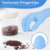 Disposable Nitrile Gloves - Pack of 50, Extended Cuff Cleaning