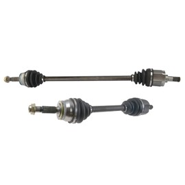 TRQ Front CV Axle Shaft Assembly Set Compatible with 2001-2006 Hyundai Elantra 2003-2008 Tiburon 2004-2006 Kia Spectra 2005-2006 Spectra5