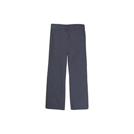 French Toast Girls' Adjustable Waist Pant, Heather Gray, 5,Little Girls