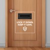 Durabox Through-the-Door Drop Box Deposit Safe 12 x 6 x