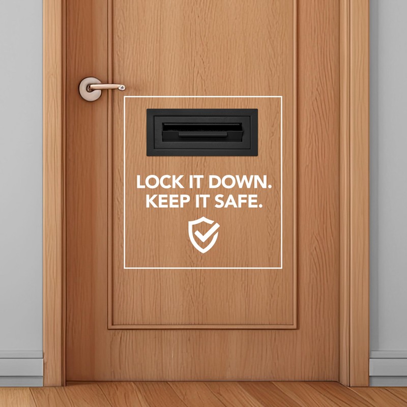 Durabox Through-the-Door Drop Box Deposit Safe 12 x 6 x