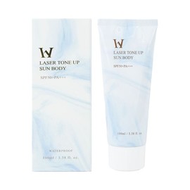 WH Laser Tone-Up Sun Body Cream 100ml / 더블유에이치 레이져 톤업 선 바디 크림 100ml