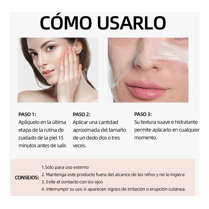 🔥 Mascarilla nocturna collagen wrapping reafirma hidrata 75ml todo tipo