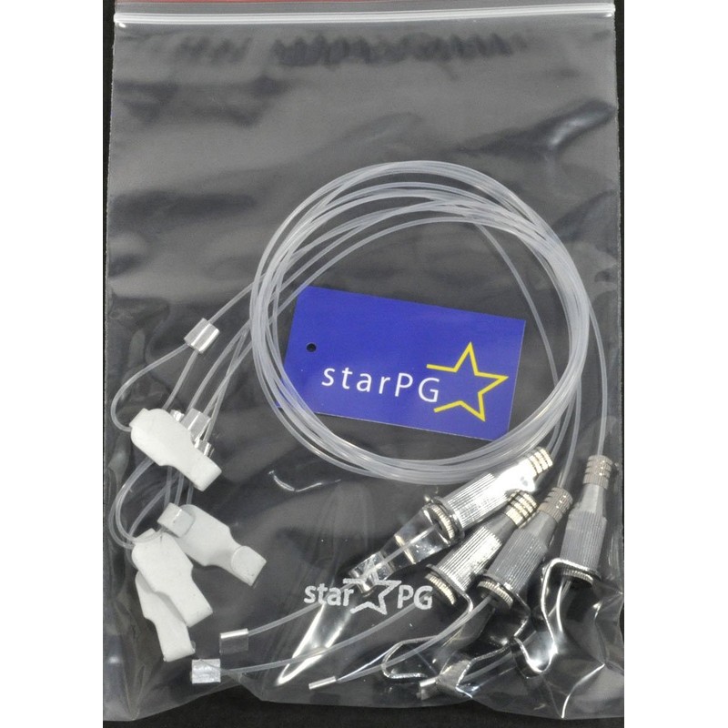starPG Picture Wire, Transparent, Lightweight Type, Hanging Hardware, Universal Hook,