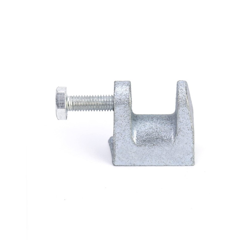 QWORK Beam Clamp, 20 Pcs 5/16" Zinc Plated Iron Safety