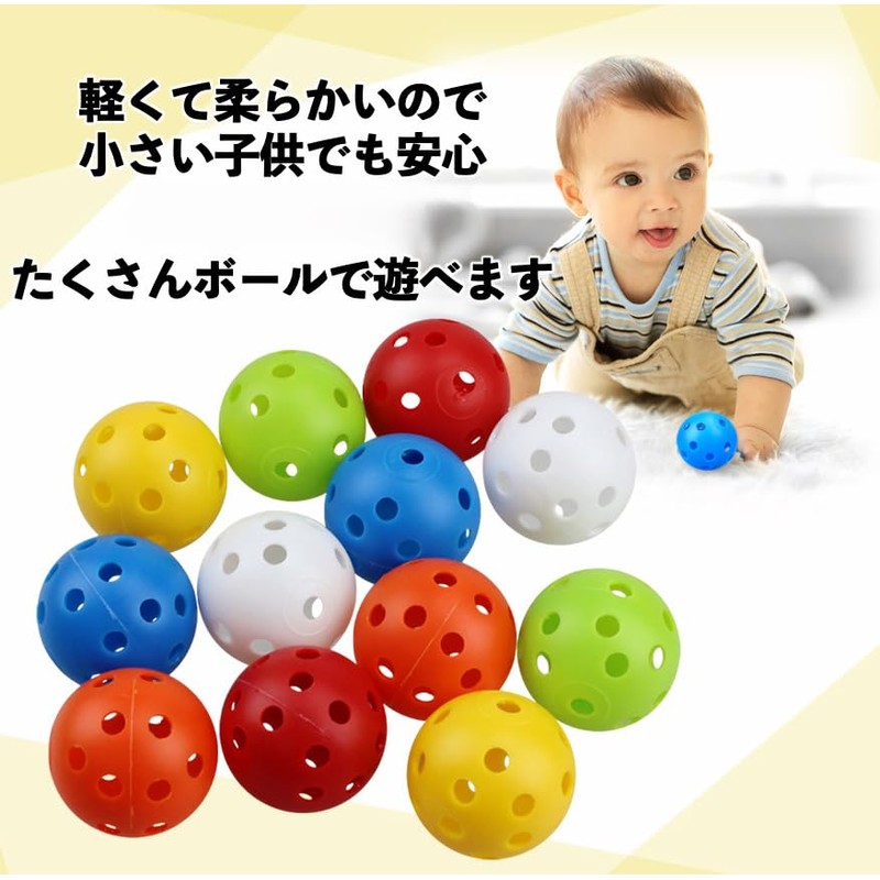 Pierced Balls, Baseball, Batting, Training Balls, Toss Batting, Tee-Batting Practice