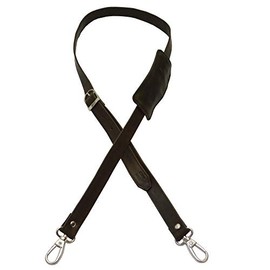 flevado Strap Leather Strap for Bags Handbag Shoulder Bag Available in 3 Colours, black