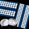 Zonon 96 Pieces Synthetic Filter Paper Stickers 20 mm 0.25