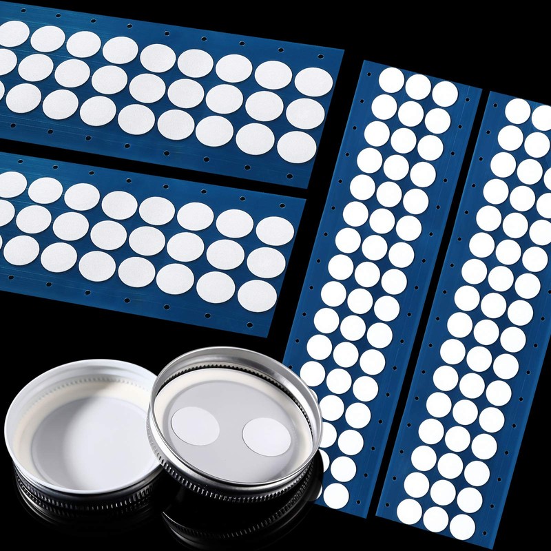 Zonon 96 Pieces Synthetic Filter Paper Stickers 20 mm 0.25