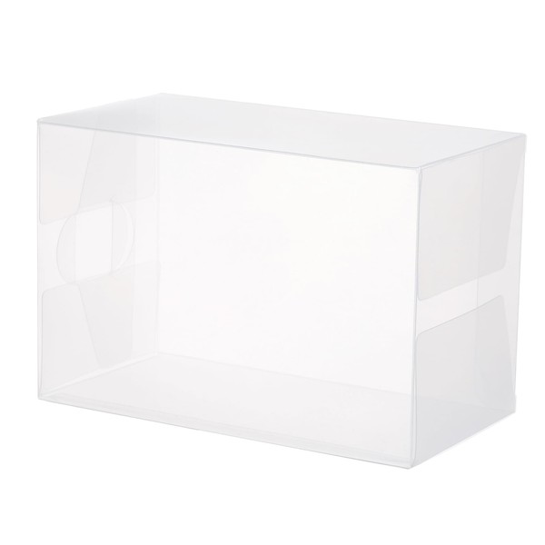 MECCANIXITY Plastic Retail Boxes 3.9"x3.1"x5.9" (100x80x150mm) Gift Box with Protecting
