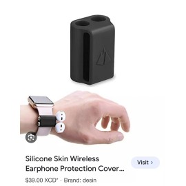 Unbranded AIRPODS SILICON WATCH WRIST STRAP CASE HOLDER