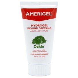 AMERIGEL Hydrogel Wound Dressing (3 oz.) - Provides Moisture-Rich Healing Environment for Dry Wounds