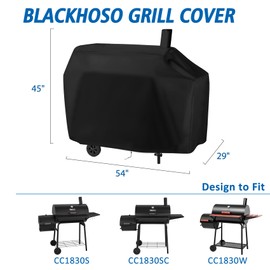 Charcoal Grills Cover for Royal Gourmet CC1830W 30 Barrel Charcoal Grill&for CC1830S Charcoal Grill, Heavy Duty Waterproof Cover, Outdoor BBQ Grilling Cover