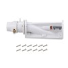 Universal White Spray Water Servo Jet Boat Thruster Propeller Pusher