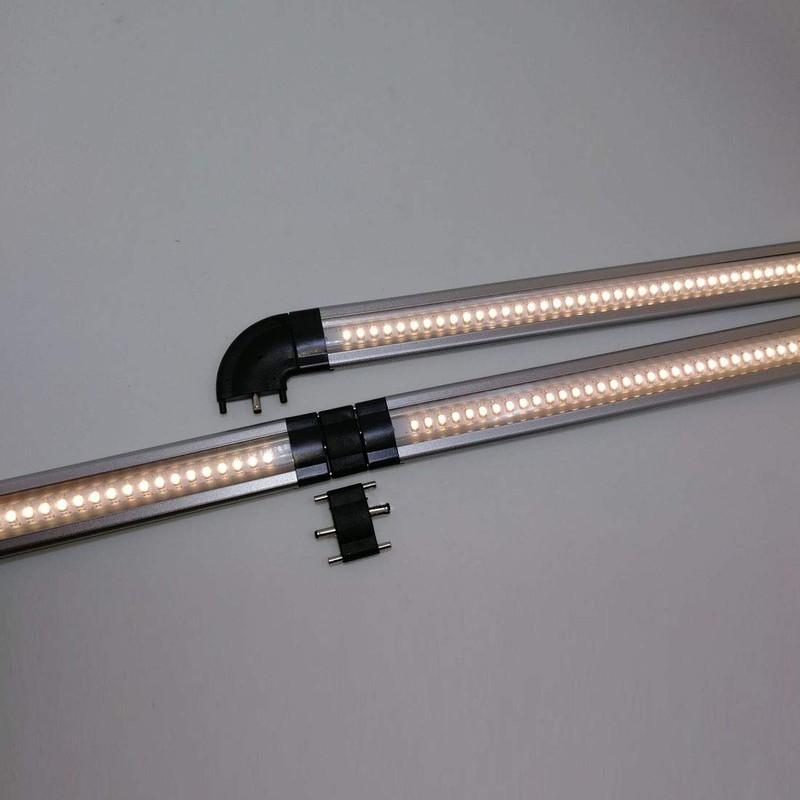 EZ-Fit Straight Connector for Linear LED Under Cabinet Lights with