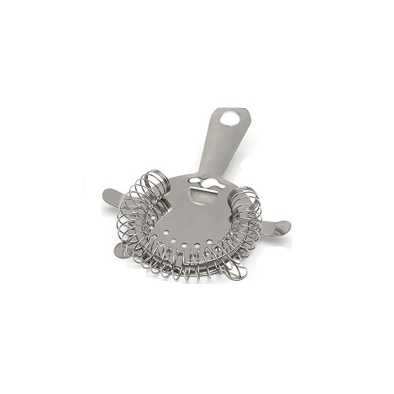 4 Prong Stainless Steel Cocktail Hawthorn Bar Strainer