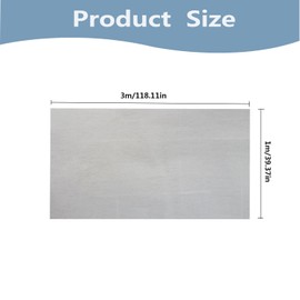 Non-Woven Fabric Insert, 1 Piece, Ironing Fleece, White, 300 x 100 cm, Ironing Insert, White, 30 g/m², Iron-On Insert, Lightweight Fabric for Ironing, Suitable for Reinforcing Sewn Wrinkles