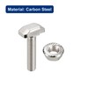 QUARKZMAN M6 x 30 mm T-Nut and M6 Hex Flange