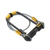 ONGUARD Bulldog Combination U-Lock Cable Combo, Black/Yellow