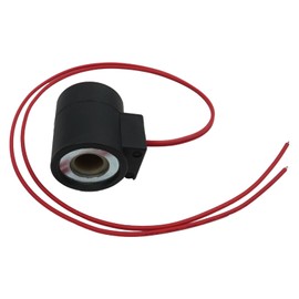 ZTUOAUMA 12V Solenoid Valve Coil 6352012 with Wirings Compatible with HydraForce Stem 10 12 16 38 and 58 Series 18" Wire Leads Size 10