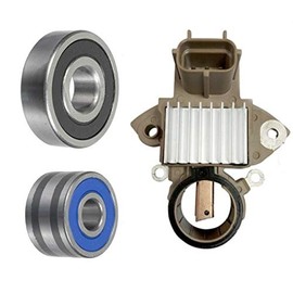 Alternator Rebuild Kit for 2013-2018 Taurus Explorer, Flex 3.5L (with 175 Amp Mits Ref# A3TX1691) Regulator with Brushes and Bearings - 11688RK