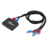 2‑Port KVM Switch USB 2.0 HDMI Umschalter for Windows/IOS/OS X/Linux/Netware/Unix/Android
