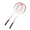 2PCS Professional Badminton Racket with Comfortable Handle Practice Badminton Racket