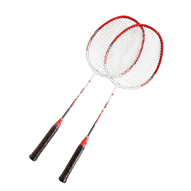 2PCS Professional Badminton Racket with Comfortable Handle Practice Badminton Racket