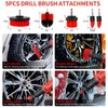 MIANYINGR 32Pcs Car Detailing Kit, Auto Detailing Brush Set and